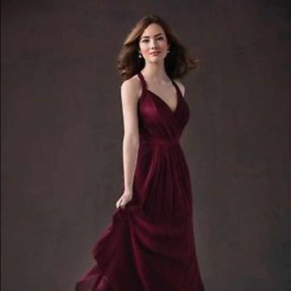 Belsoie Tiffany Chiffon Bridesmaid Dress
